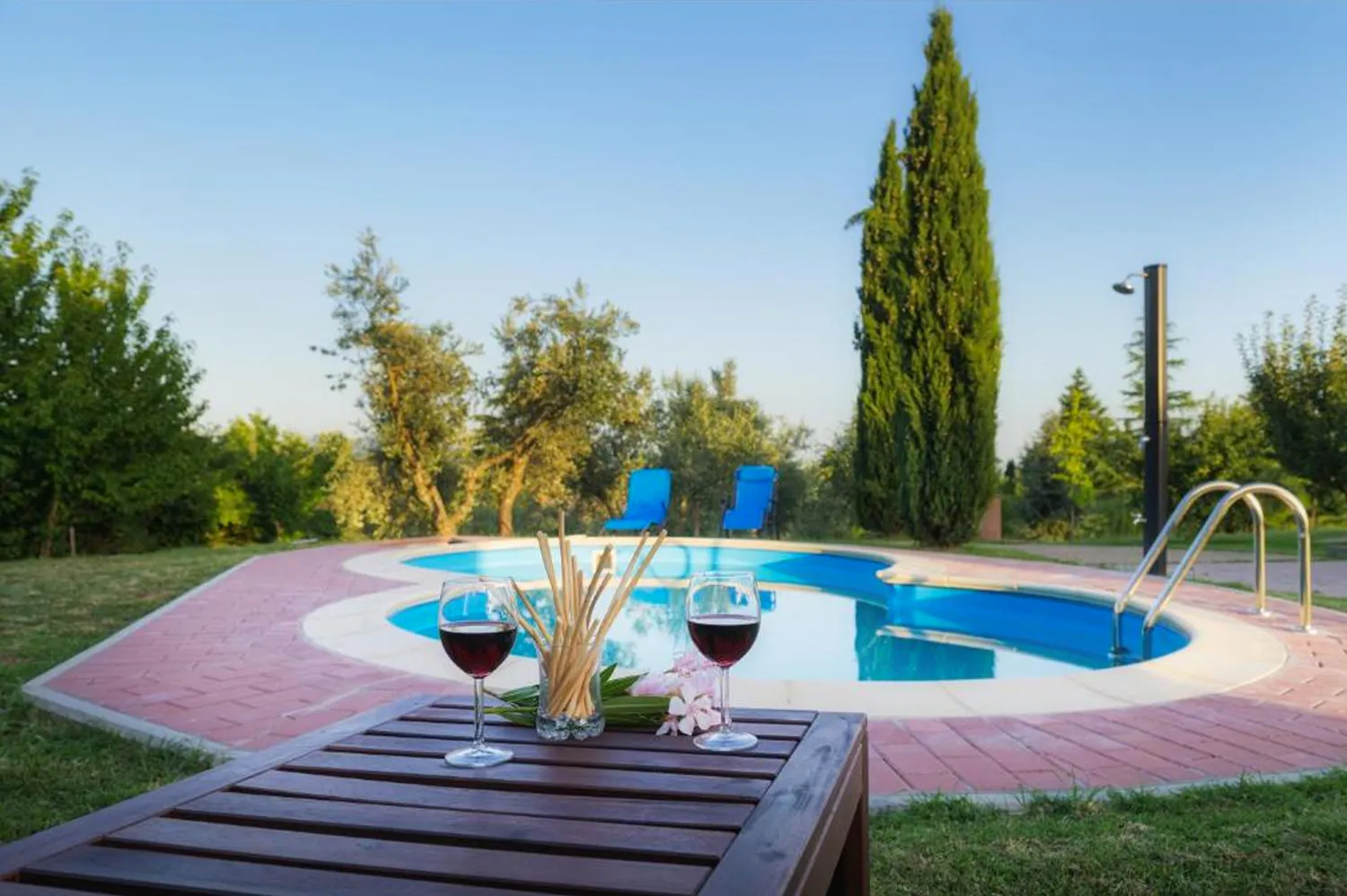 casa vacanze con piscina per cani